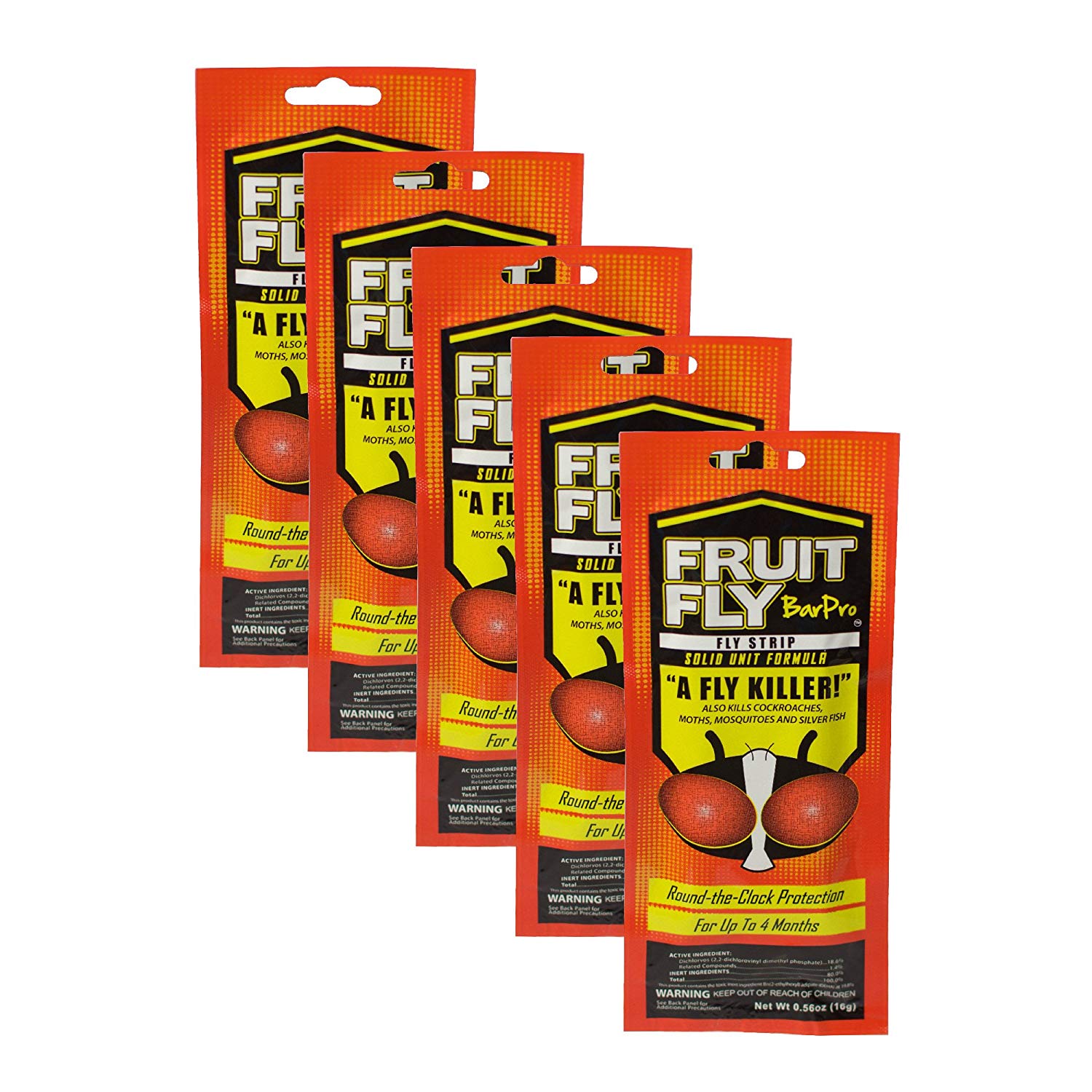 Fruit Fly Bar Pro insecticide vapor strip for restaurants